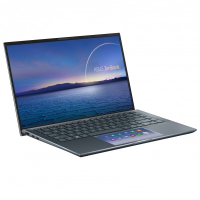 Ноутбук ASUS Zenbook 14 UX435EG-KK512R 14FHD IPS/Intel i7-1165G7/16/1024F/NVD450-2/W10P/Grey