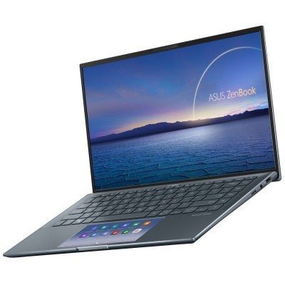 Ноутбук ASUS Zenbook 14 UX435EG-KK512R 14FHD IPS/Intel i7-1165G7/16/1024F/NVD450-2/W10P/Grey