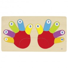 Пазл-вкладиш goki Ручки