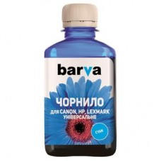 Чорнило BARVA CANON/HP/Lexmark Universal №4 CYAN 180г (CU4-476) Чорнило BARVA CANON/HP/Lexmark Universal №4 CYAN 180г (CU4-476)