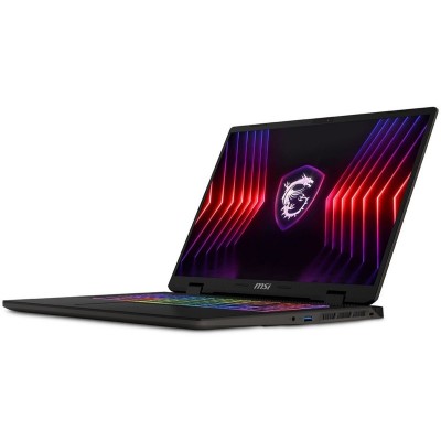 Ноутбук MSI Sword 16 HX B13VFKG 16 FHD, i7-13700HX, 32GB, F1TB, NVD4060-8, DOS, чорний