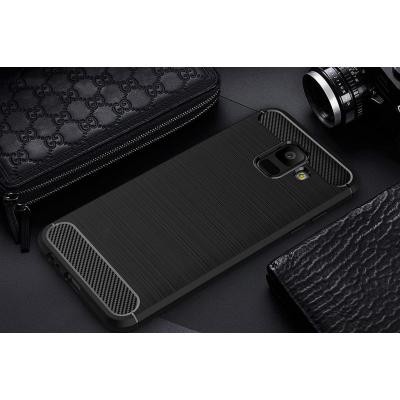 Чехол для моб. телефона Laudtec для Samsung A6 2018/A600 Carbon Fiber (Black) (LT-A600F)