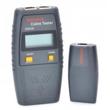 Тестер кабельний RJ-45 with cable break detection Merlion (SC-6106) Тестер кабельний RJ-45 with cable break detection Merlion (SC-6106)