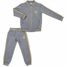 Набір дитячого одягу Breeze з золотими лампасами (12986-134G-gray) Набір дитячого одягу Breeze з золотими лампасами (12986-134G-gray)