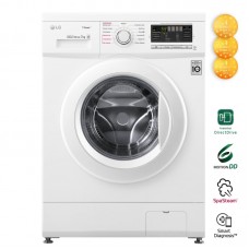 Пральна машина з фронт. завант. LG F1296NDS0, 6кг, 1200, A+++, Пара, глибина 44см, Дисплей, Білий Пральна машина з фронт. завант. LG F1296NDS0, 6кг, 1200, A+++, Пара, глибина 44см, Дисплей, Білий