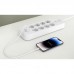 Подовжувач-фільтр мережевий Belkin 8хТип F, 3x1.5мм кв, 16А, USB-C/USB-C 30Вт, з захистом від перенапруги, 2м, білий