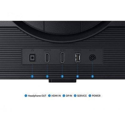 Монітор Samsung 27" Odyssey OLED G6 G60F HDMI, DP, USB, MM, IPS, 2560x1440, 350Hz, 1ms Монітор Samsung 27" Odyssey OLED G6 G60F HDMI, DP, USB, MM, IPS, 2560x1440, 350Hz, 1ms