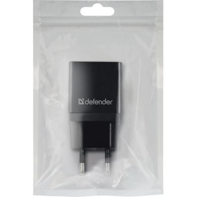 Зарядное устройство Defender EPA-10 black, 1xUSB, 5V / 2.1A (83572)