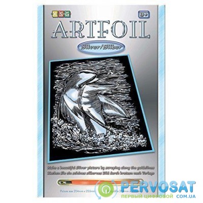 Sequin Art Набор для творчества ARTFOIL SILVER Дельфин