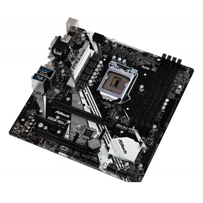 Материнська плата ASRock B365M PRO4-F s1151 B365 4xDDR4 M.2 HDMI-DVI-VGA Type C mATX