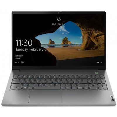 Ноутбук Lenovo ThinkBook 15 15.6FHD IPS AG/Intel i3-1115G4/16/256F/int/W10P/Grey