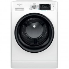 Пральна машина Whirlpool фронтальна, 9кг, 1400, A+++, 60см, дисплей, пара, інвертор, люк чорний, білий
