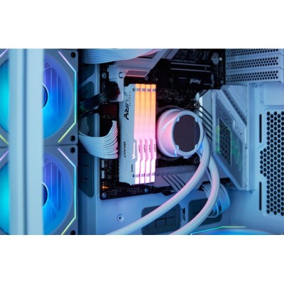 Пам'ять ПК Kingston DDR5 16GB 5600 FURY Beast RGB EXPO Білий