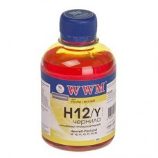 Чорнило WWM HP №10/ 11/12/13/14/82 (Yellow) (H12/Y) Чорнило WWM HP №10/ 11/12/13/14/82 (Yellow) (H12/Y)
