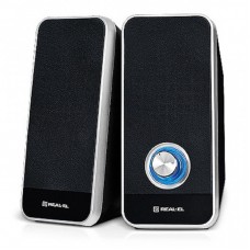 Акустична система REAL-EL S-80, USB, black Акустична система REAL-EL S-80, USB, black