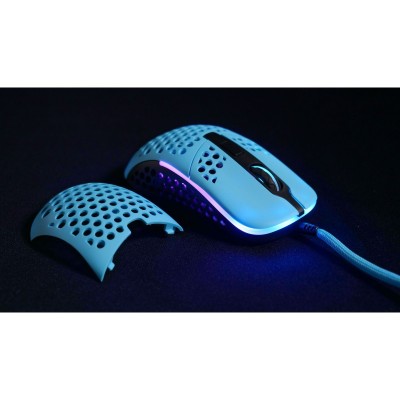 Миша Xtrfy M42, USB-A, RGB, Miami Blue