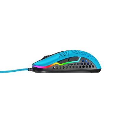 Миша Xtrfy M42, USB-A, RGB, Miami Blue