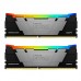 Пам'ять ПК Kingston DDR4 64GB KIT (32GBx2) 3600 FURY Renegade RGB