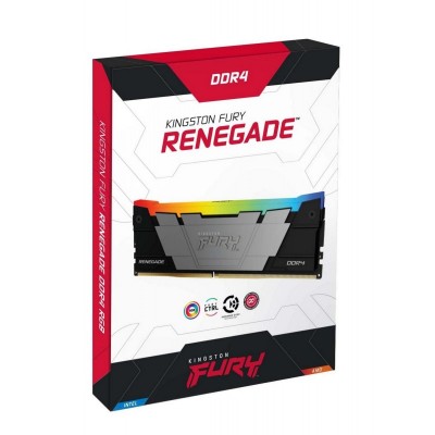 Пам'ять ПК Kingston DDR4 64GB KIT (32GBx2) 3600 FURY Renegade RGB