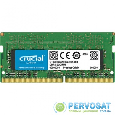 Модуль памяти для ноутбука SoDIMM DDR4 16GB 3200 MHz Micron (CT16G4SFD832A)