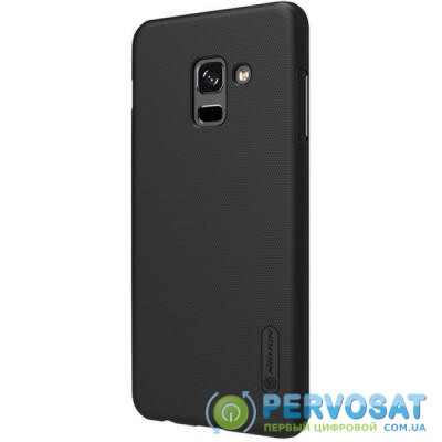 Чехол для моб. телефона NILLKIN Samsung A8 Plus 2018 Frosted Shield PC Black (356359)