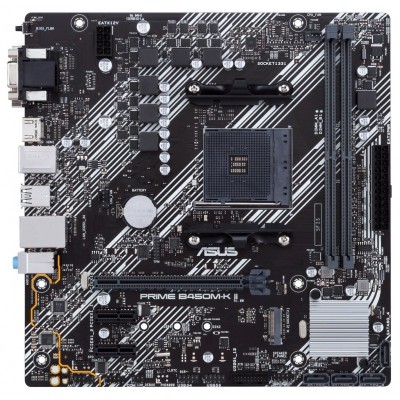 Материнcька плата ASUS PRIME_B450M-K_II sAM4 B450 2xDDR4 HDMI-DVI-VGA mATX
