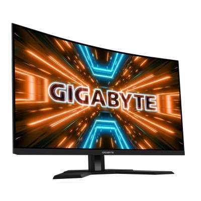 Монітор LCD GIGABYTE 31.5&quot; M32UC, 2xHDMI, DP, USB-C, 3xUSB, MM, VA, 3840x2160, 144Hz, 1ms, 93%DCI-P3, CURVED, AdaptiveSync, HDR400