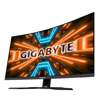 Монітор LCD GIGABYTE 31.5&quot; M32UC, 2xHDMI, DP, USB-C, 3xUSB, MM, VA, 3840x2160, 144Hz, 1ms, 93%DCI-P3, CURVED, AdaptiveSync, HDR400