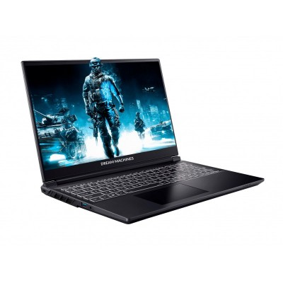 Ноутбук Dream Machines RG4050-15 15.6FHD IPS, Intel i5-14500HX, 32GB, F1TB, NVD4050-6, DOS, чорний