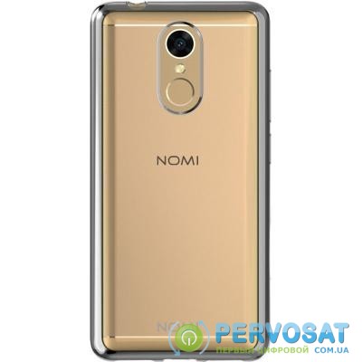 Чехол для моб. телефона Nomi Electroplating TPU ECi5050 серый (311280)