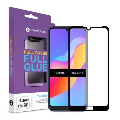 Скло захисне MakeFuture Huawei Y6s 2019 Full Cover Full Glue (MGF-HUY6S19)