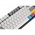 Клавіатура Varmilo VEA87 CMYK Cherry Mx Brown Multicolor