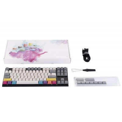 Клавіатура Varmilo VEA87 CMYK Cherry Mx Brown Multicolor