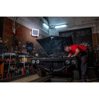 Водяний нагрівач Volcano VR MINI двигун змінного струму AC, 3-20 кВт, 2100 м3/год Водяний нагрівач Volcano VR MINI двигун змінного струму AC, 3-20 кВт, 2100 м3/год