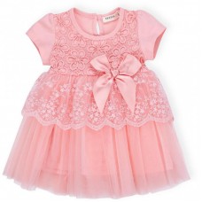Плаття Breeze мереживне з оборками (9011-92G-peach) Плаття Breeze мереживне з оборками (9011-92G-peach)