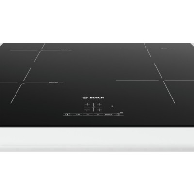 Варильна індукційна поверхня Bosch PUE611BF1E -60см/4 конф/сенсор/чорний