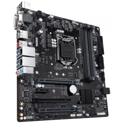 Материнська плата GIGABYTE Q370M_D3H_GSM_PLUS s1151 Q370 4DDR4 HDMI-DVI-DP-VGA M.2 USB3.1 vPro mATX