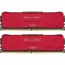 Модуль памяти для компьютера DDR4 32GB (2x16GB) 3200 MHz Ballistix Red Micron (BL2K16G32C16U4R)