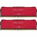 Модуль пам'яті для комп'ютера DDR4 32GB (2x16GB) 3200 MHz Ballistix Red Micron (BL2K16G32C16U4R)