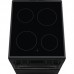 Плита Electrolux електрична склокерамічна, 57л, 50x60см, дисплей, конвекція, чорний матовий