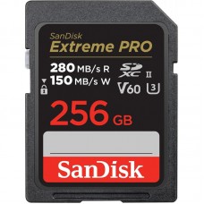 Карта пам'яті SanDisk SD  256GB C10 UHS-II U3 R280/W150MB/s Extreme Pro V60