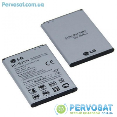 Аккумуляторная батарея для телефона LG for G3/D855 (BL-53YH / 31001)