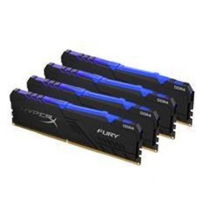 Модуль пам'яті для комп'ютера DDR4 16GB (2x8GB) 3000 MHz HyperX Fury Kingston (HX430C15FB3AK2/16)