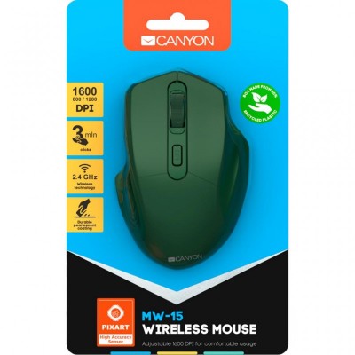 Мишка CANYON MW-15 Wireless Special Military (CNE-CMSW15SM)