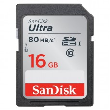 Карта пам'ятi SanDisk 16GB SDHC C10 UHS-I R80MB/s Ultra Карта пам'ятi SanDisk 16GB SDHC C10 UHS-I R80MB/s Ultra