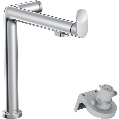 Змішувач для кухні Hansgrohe  Aqittura M91, довж.виливу - 199мм, поворотний, 1важіль, FilterSystem 240, хром