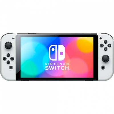 Ігрова консоль Nintendo Switch OLED (біла)