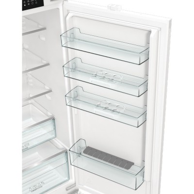 Вбуд. холодильник з мороз. камерою Gorenje, 193х55х54см, 2 двері, 208(76)л, А+, NF+, Зона св-ті, Диспл, Біли
