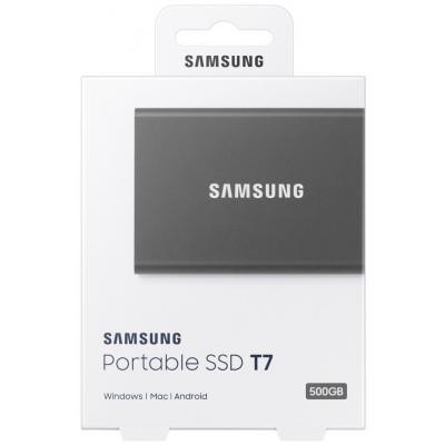 Накопитель SSD USB 3.2 500GB T7 Samsung (MU-PC500T/WW)