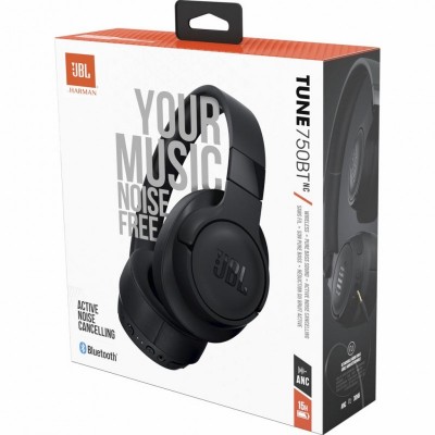 Наушники JBL Tune 750 BTNC Black (JBLT750BTNCBLK)